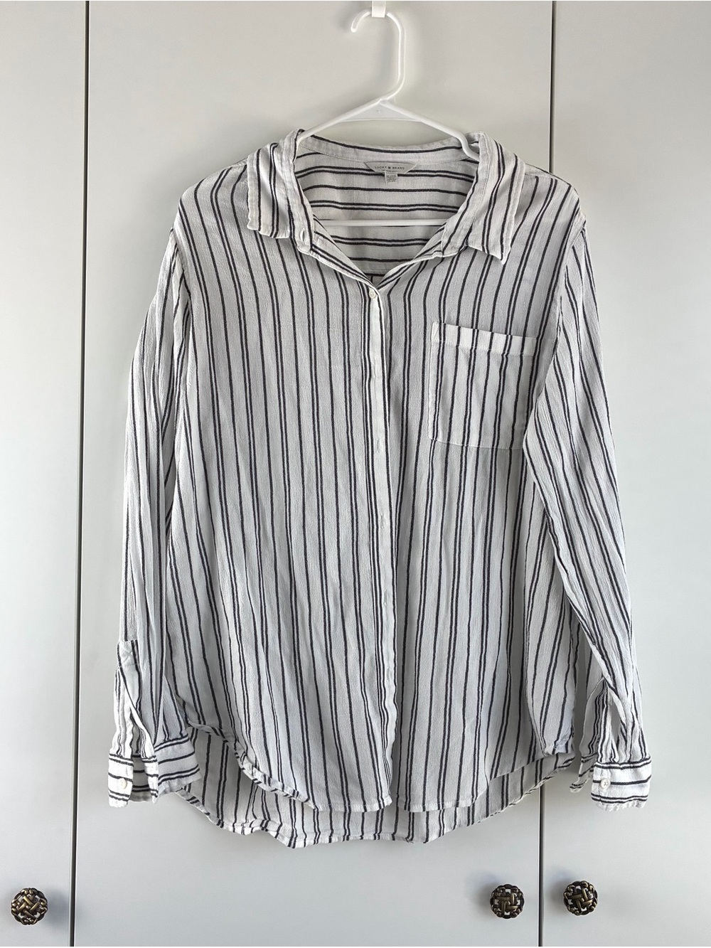 Lucky Brand Button Down Blouse